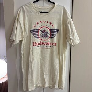 Budweiser Genuine Cream Tee